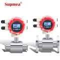 Industrial in line sanitary slurry seawater milk sewage flow meter analog chilled water irrigation water flow meter